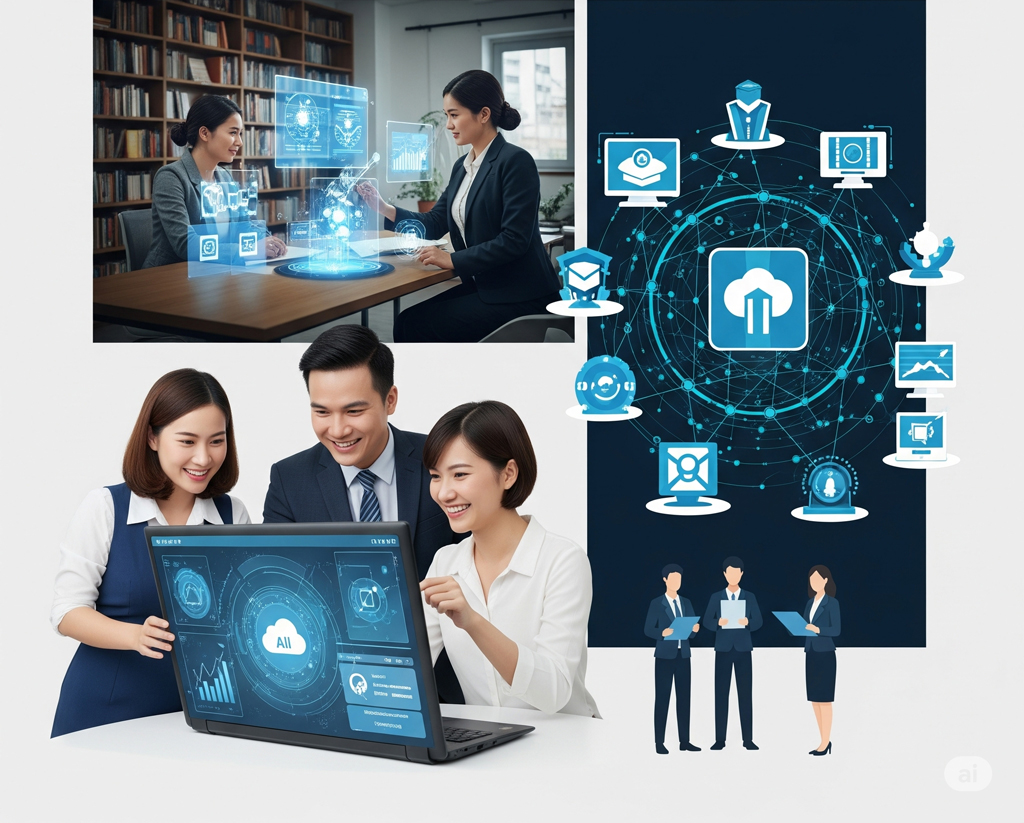 Hệ sinh thái Thư viện điện tử - Thư viện số Thông minh - Giải pháp quản lý toàn diện